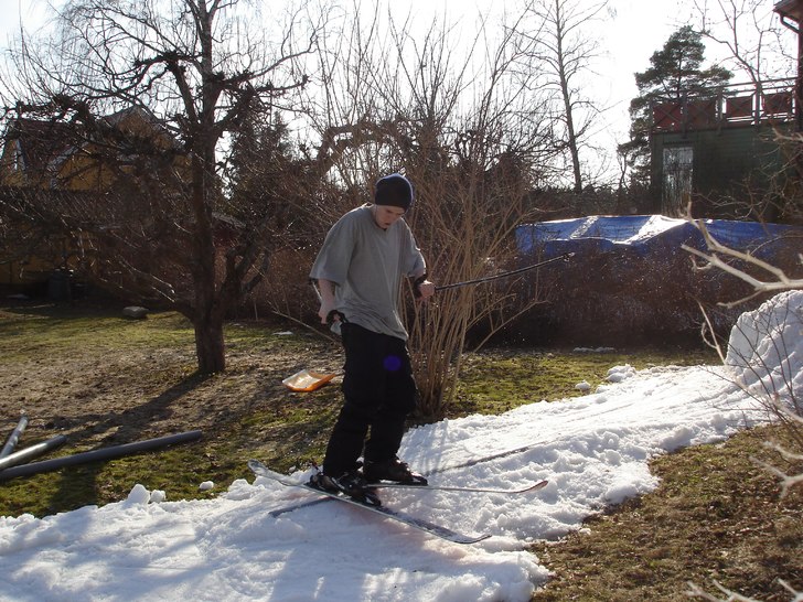 skidor - rail. Foto: Stefan Ström. Åkare: jag.