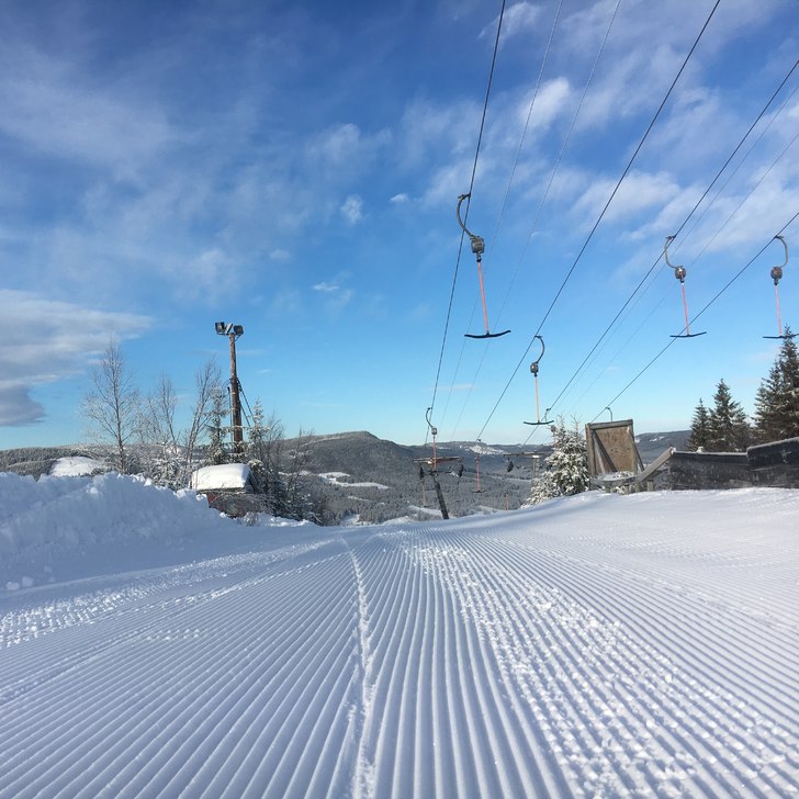 Sol og blå himmel!
For et fantastisk vær! Vi har.
