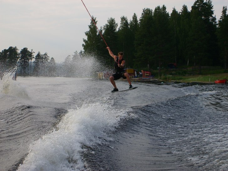 wake to wake. Foto: jone. Åkare: jag.