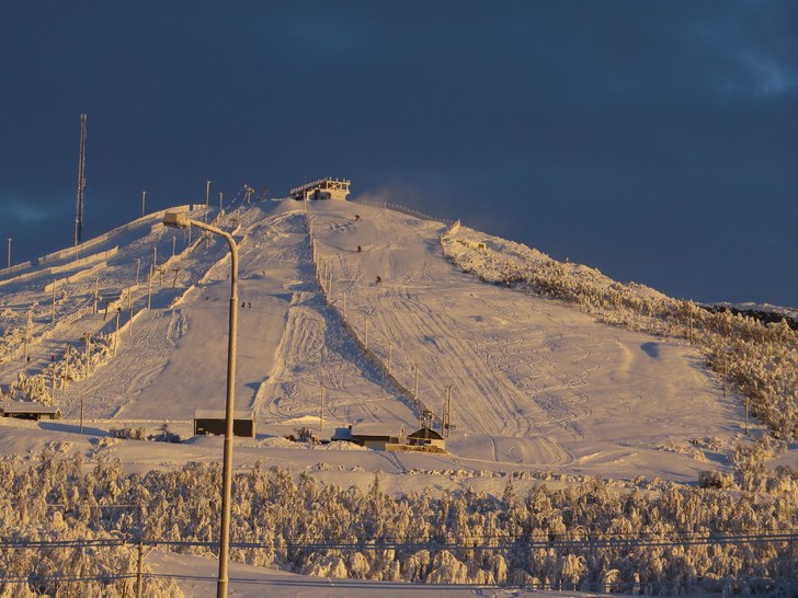 Den vackra synen som möter dig när du kommer hem. Foto: tryggve tirén.