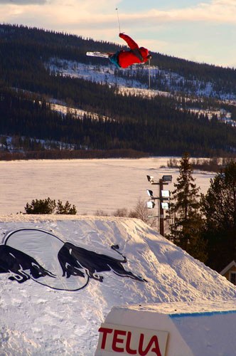 Tagen under Jon Olsson Invitational. Förstår int. Foto: Johan Ståhlberg. Åkare: Pk Hunder.