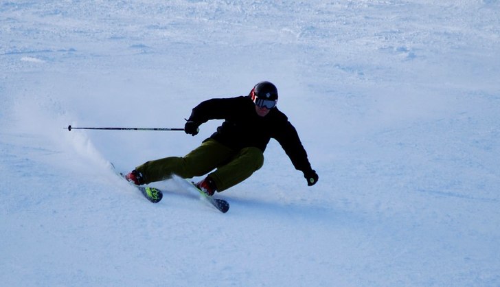 Även en dag i pist kan vara en bra dag.. Foto: Per Alenius. Åkare: Per Wilhelmsson.