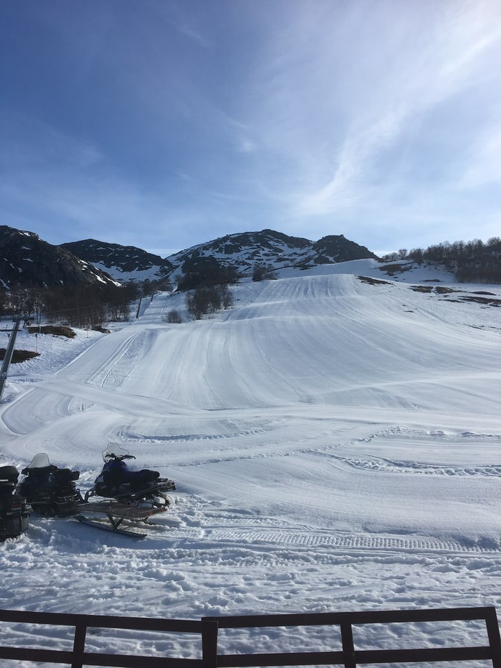 Søndag 9/4
Nå er det påskestemning! Strålende .