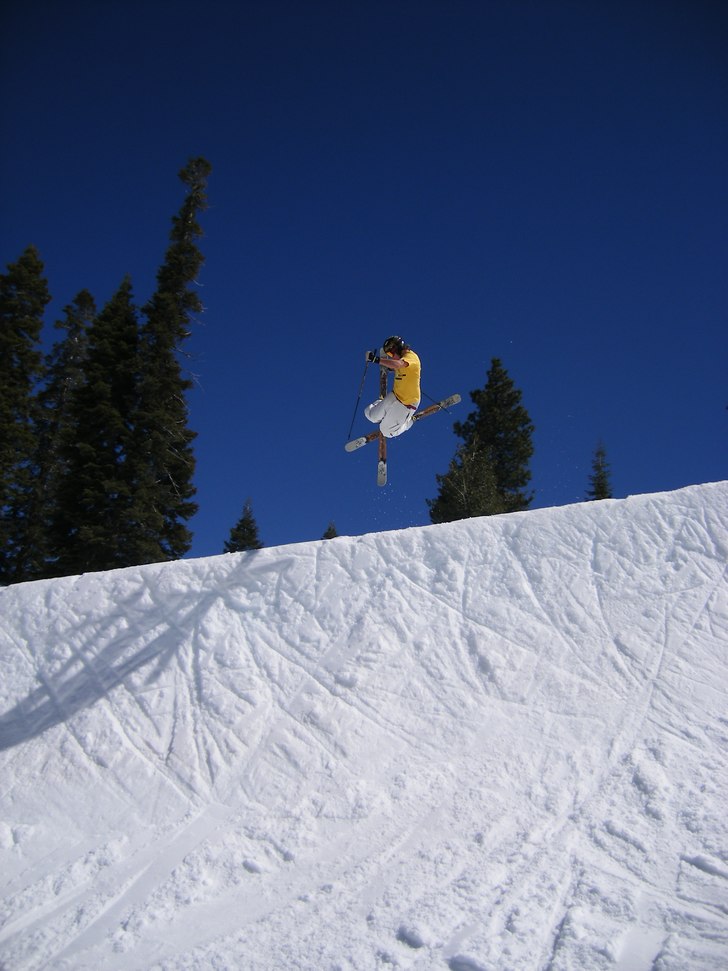 Superpipen i Northstar en sjukt skön dag.. Foto: Kristoffer Pettersson. Åkare: Petter Nyholm.