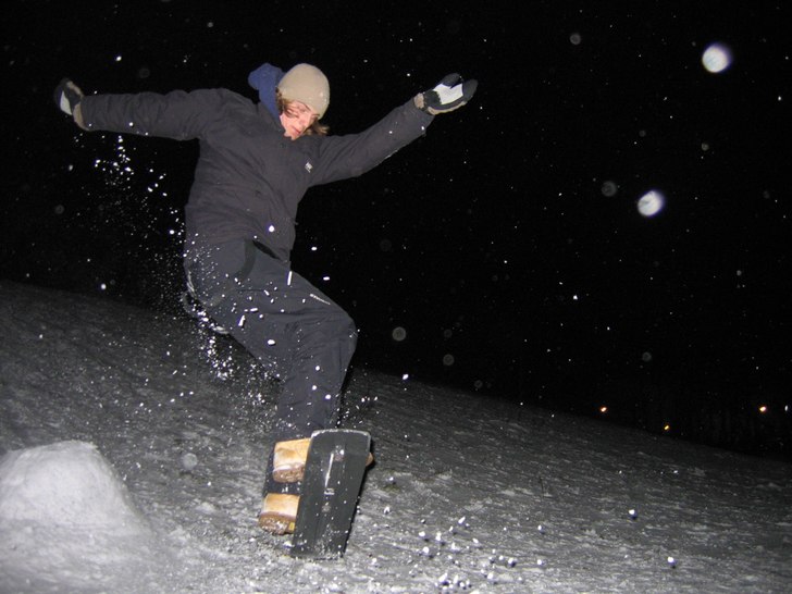 Hade inget att göra en kväll.. Foto: Kennie Hallberg.