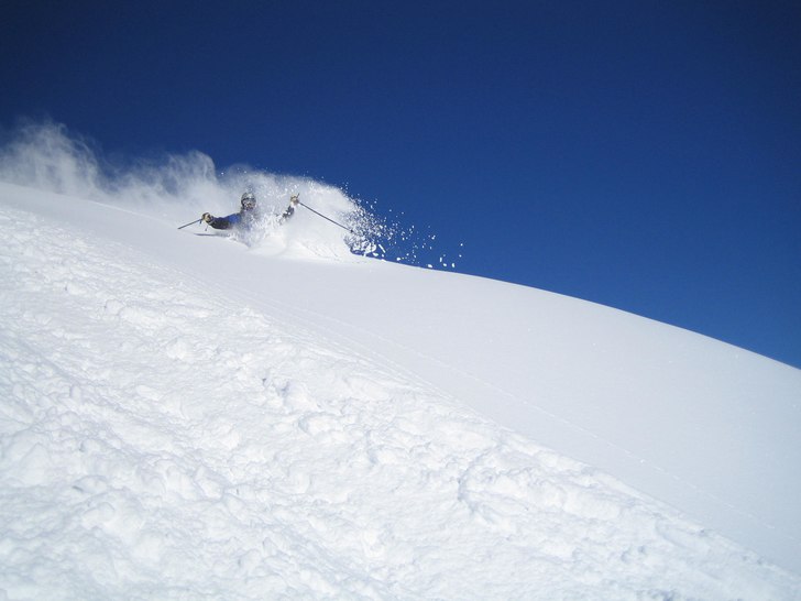 Helt ok puder.... Foto: Jesper Stacke. Åkare: Peter Kaminski.