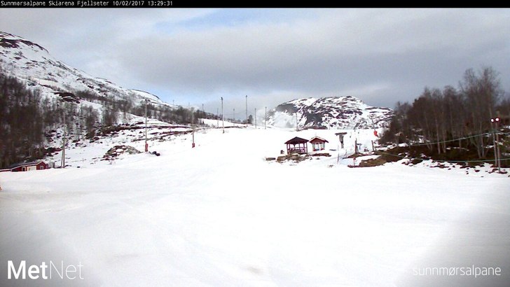 Status 10 februar
Mye kunstsnø produsert. To tras.