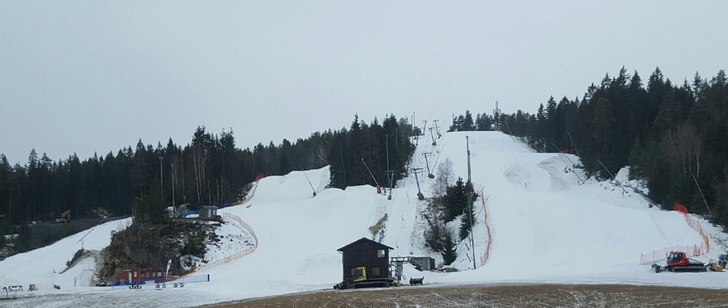 Grå dag, men fine forhold
.