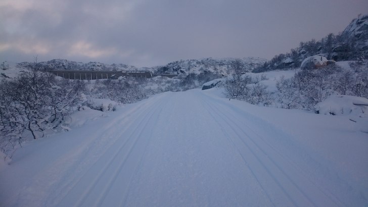 Løyper spores!
Jon Kristian og Asle har brukt mor.