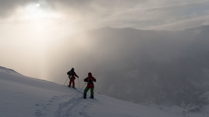 Champagnepuderhelg i Hemsedal 2014-01-18--

Topp. Foto: Joel Bengs. Åkare: Anders och Carina Bengs.