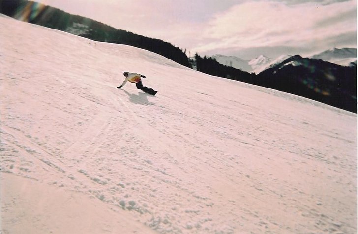 En fin dag i Pisten.. Foto: Mathias Larsson. Åkare: Robin Sandin.