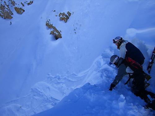 insteg mickey mouse, vänstra öva. Foto: simen sundt.