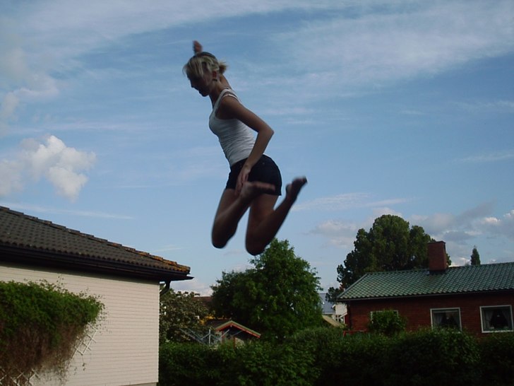 Jag tokar mig lite. . Foto: Linnea carlsson.