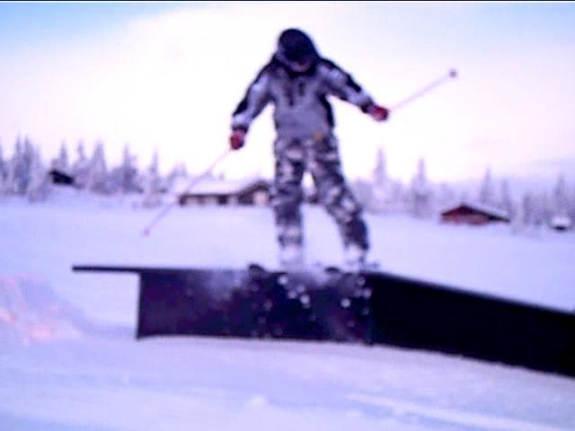 meg på railen.. Foto: Ola Helmersen. Åkare: Jørgen Hagen (Hagenmeister).