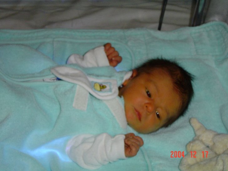 Foto: pappa. Åkare: Theo.