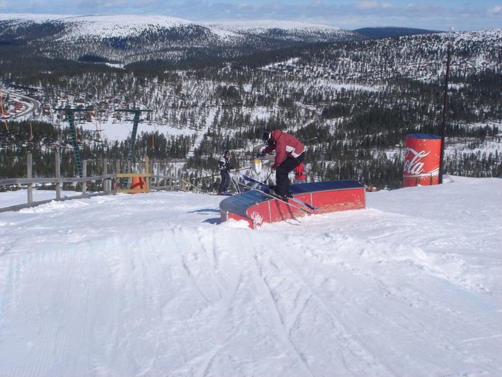 En kanondag i Tanndådalens Fun Park. Foto: Robben. Åkare: Oskar Lillen Eklind.