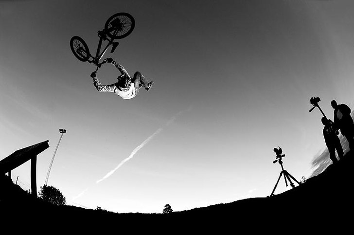 Finalen under Big air night i stockholm. Foto: Jesper Molin.