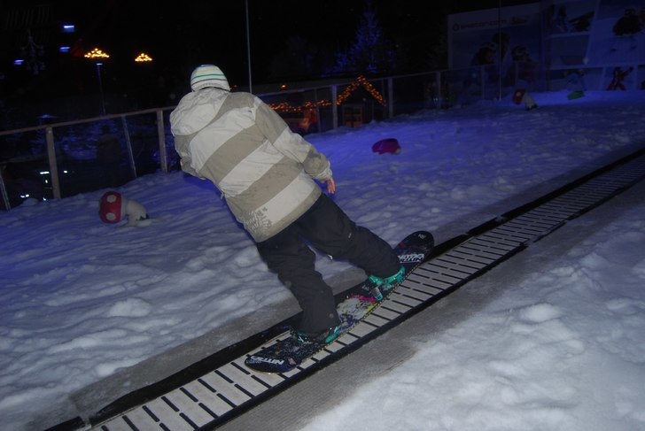 Såhär åker man rullband. Foto: Jens Billing. Åkare: Niklas Billing.