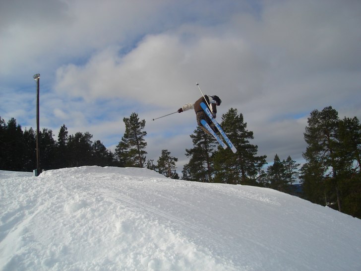 Gör en 180. Foto: Markus krantz. Åkare: Robin krantz.