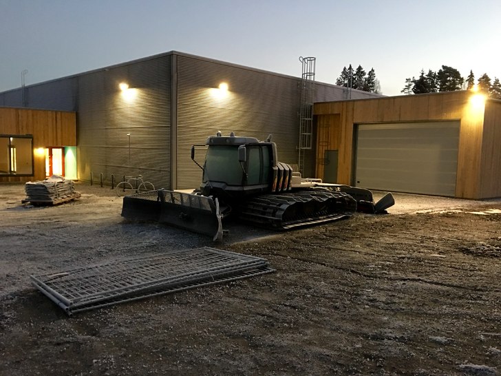 Vi venter på kulde...
Flott ny varmestue samt ny .