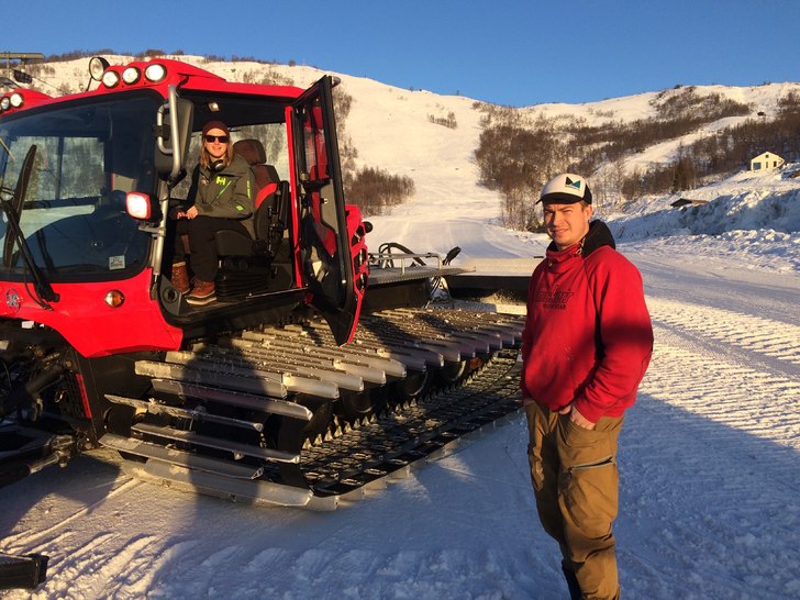 Nydelig dag 
Adrian og Kim har preparert nydelige .