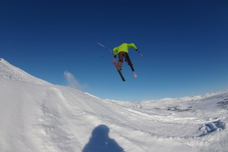 180. Foto: Ella Karin. Åkare: Johan Skarin (jag).