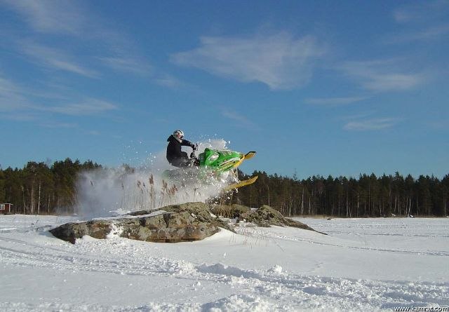Skoj på sjön!!!. Foto: David Starnberg. Åkare: Fredrik Lindblom.