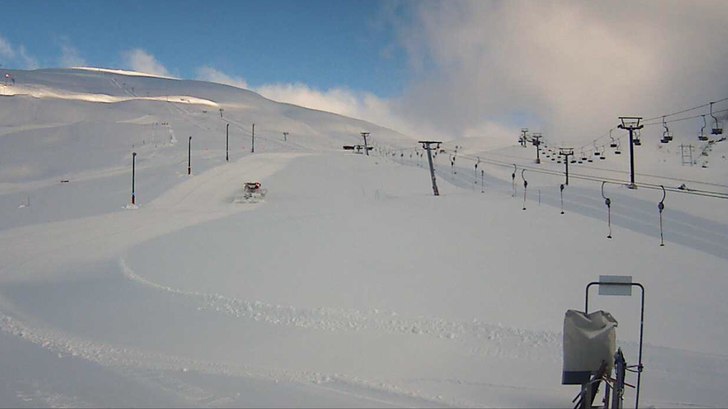 God lørdag morgen! 
Lørdag morgen er det lettsky.