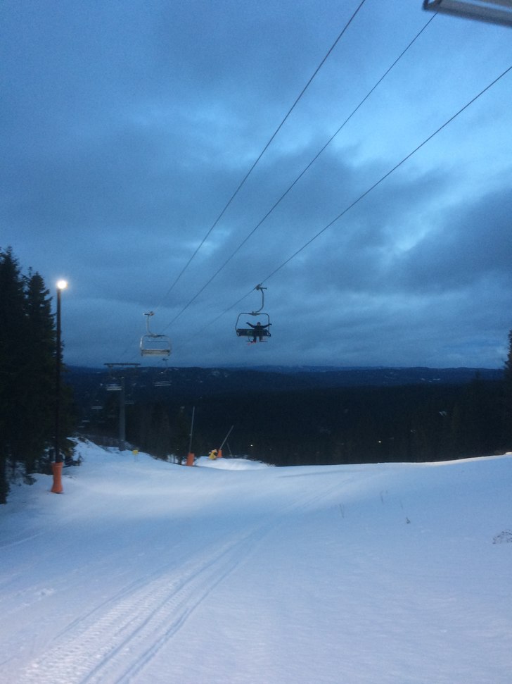 Tårnbakken er åpnet????
.