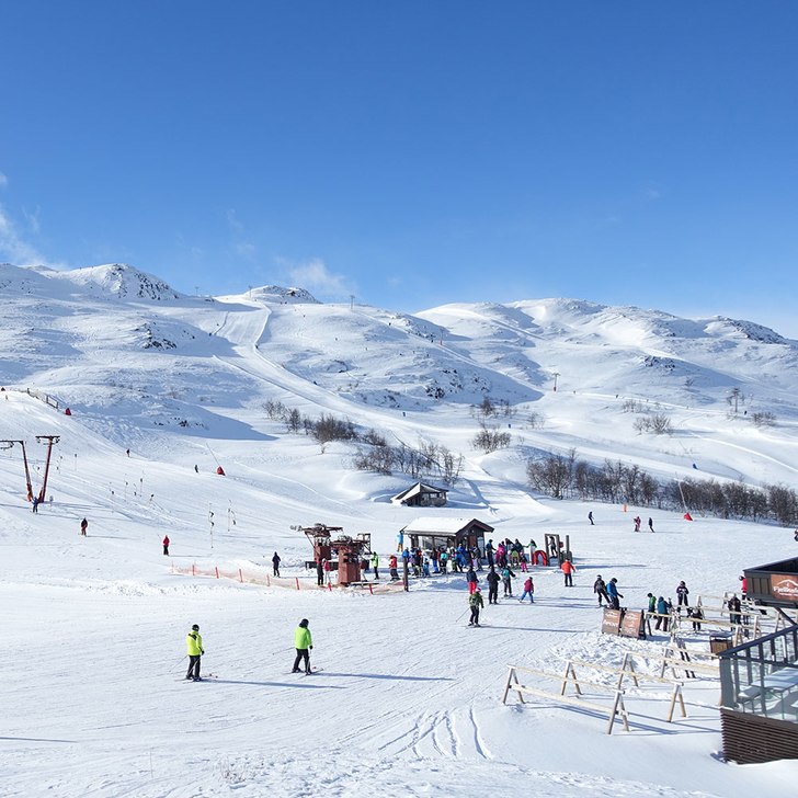 12 cm nysnø i Hemsedal
Det blåser i fjellet, men.