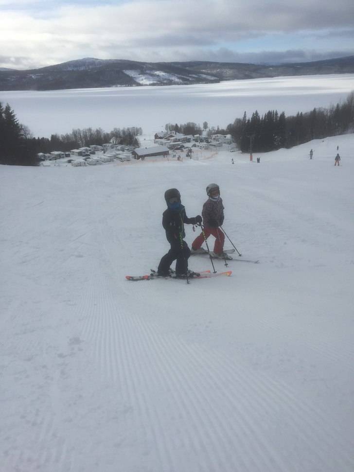 En ny flott dag i vinterferien????????
No kom sola.
