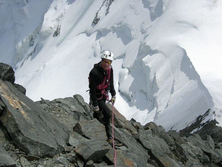 Uppe på en fikahylla på Pollux, kunde tydligen b. Foto: Olof Mattiasson. Åkare: Johan Hernberg.