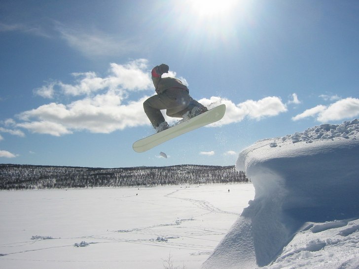 Jag och Malin fick lite småryck när vi satt uppe. Foto: Malin Wallin. Åkare: Anne Lundberg.