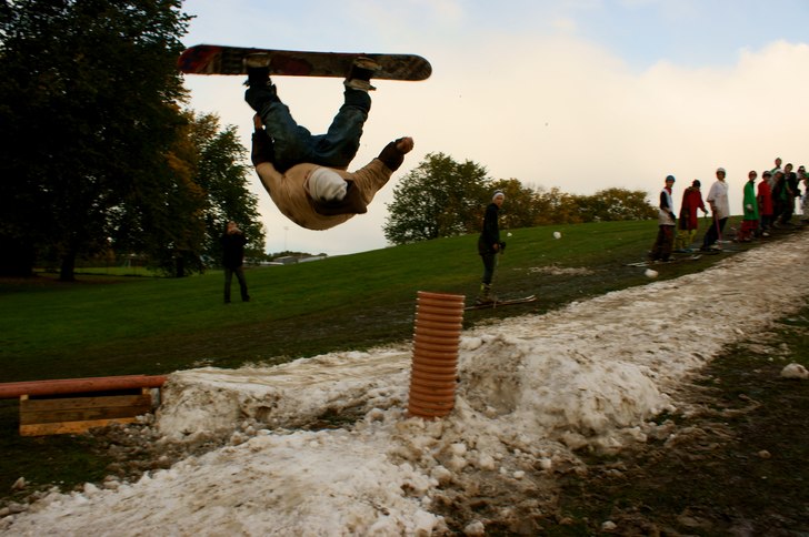 linköping railjam. Foto: Felix Norgren.