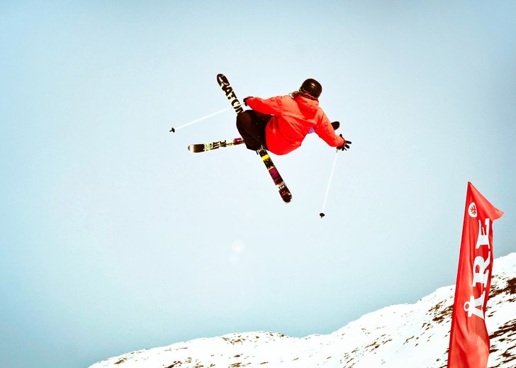 Freeride, Dag 1. Foto: Anna Kristinsdóttir. Åkare: Andreas Ojamäe.