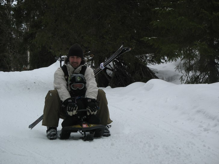 Foto: Tomas Gustafsson. Åkare: Peter och Rasmus.