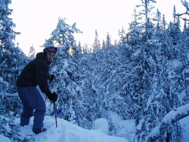 Gött me snö. Foto: Viktor Hermansson. Åkare: Viktor Hermansson.