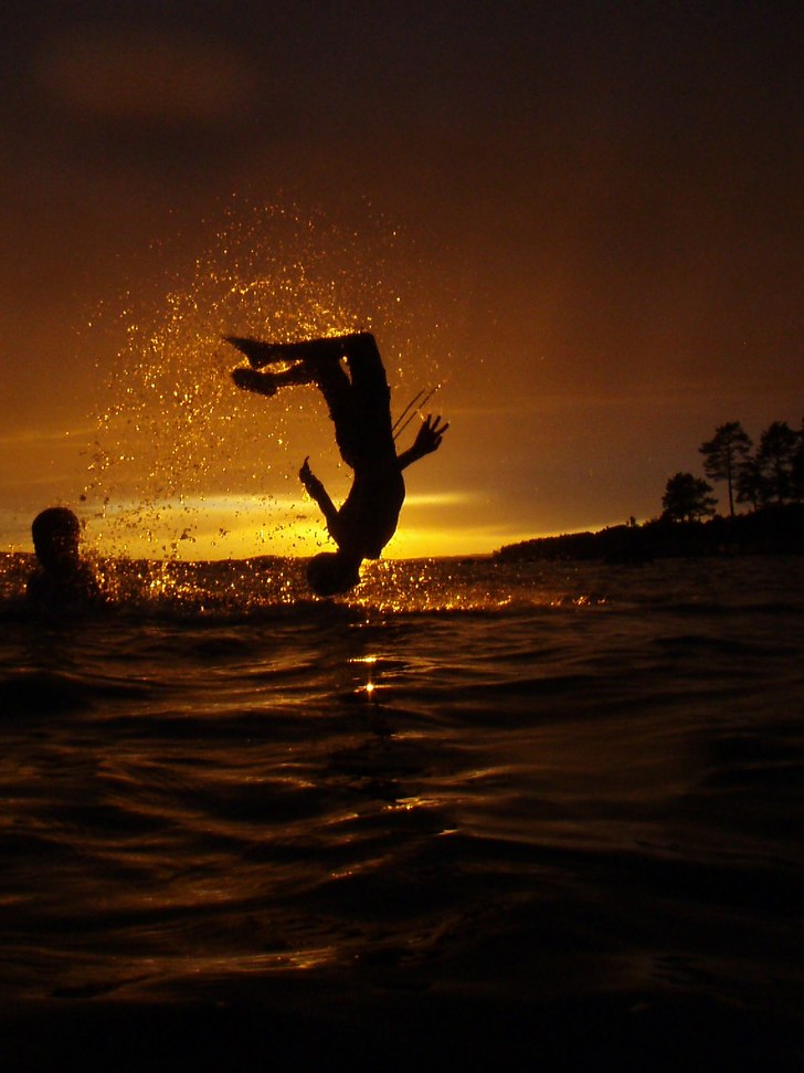 skön kväll på hölick! . Foto: Elin Skyllbäck. Åkare: John Palmborg.