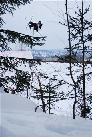 Först åker man upp... Foto: Fjunesh. Åkare: Olov Engström.