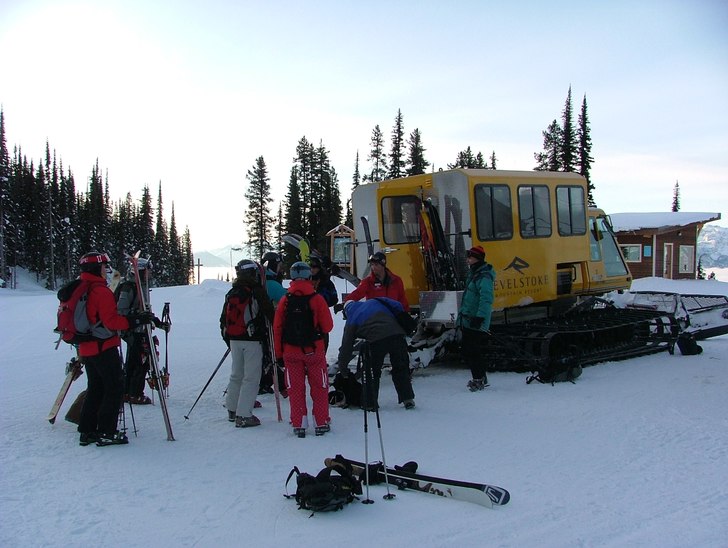 Catskiing in B.C.... Foto: Patric G Renström. Åkare: Många....