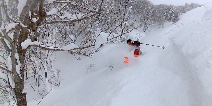 Nyårsafton 2014 var ett värdigt slut på året.. Foto: Christer Hällare. Åkare: Johan Zetterström.