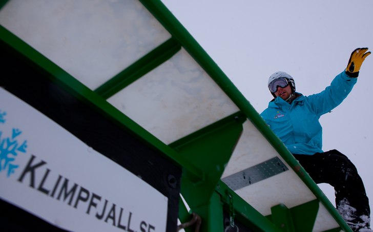 Testkörning av ny Regnbågen 12 m och övriga del. Foto: Micke Eldborn. Åkare: Nils Åslund.