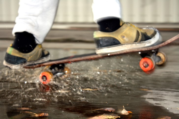 Lite tuff bild enligt mig ;). Foto: Robin Enqvist. Åkare: Rickard Enqvist.