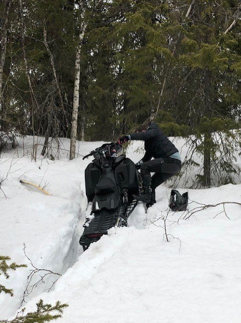 När man är less på backen kan man ju roa sig p�.