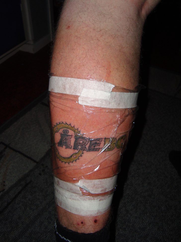 Åbc loggan intatuerad!. Foto: Jag mig själv. Åkare: Erik Brohagen.