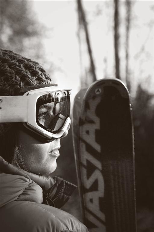 dynastar model shoot. Foto: hadleigh thompson. Åkare: nicole matei.