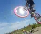 Jag hoppar på bromma kullarna. Åkare: Björn Karlsson.