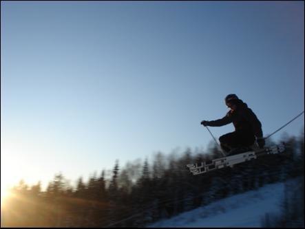 När man var uppe & körde lite på hemmaplan . Foto: victor wembrand. Åkare: Patrick johansson.