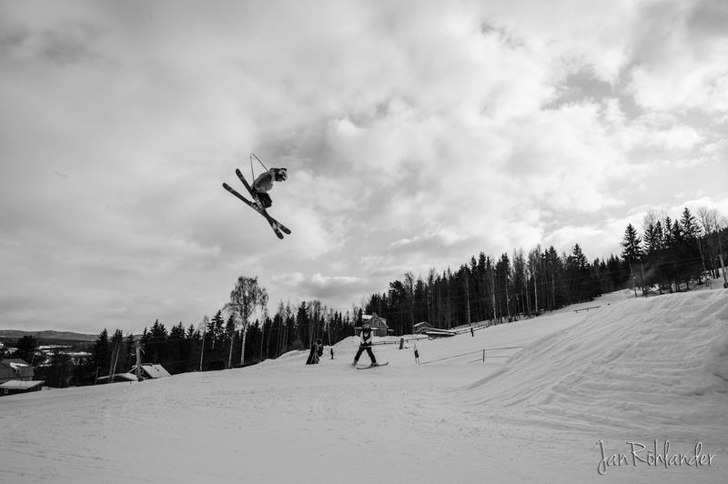 Foto: Jan Röhlander. Åkare: Joakim Röhlander (jag).
