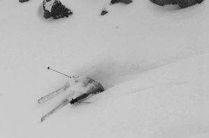 obeskrivligt med snö.... Foto: Victor Apelgren. Åkare: Kristoffer kindström.